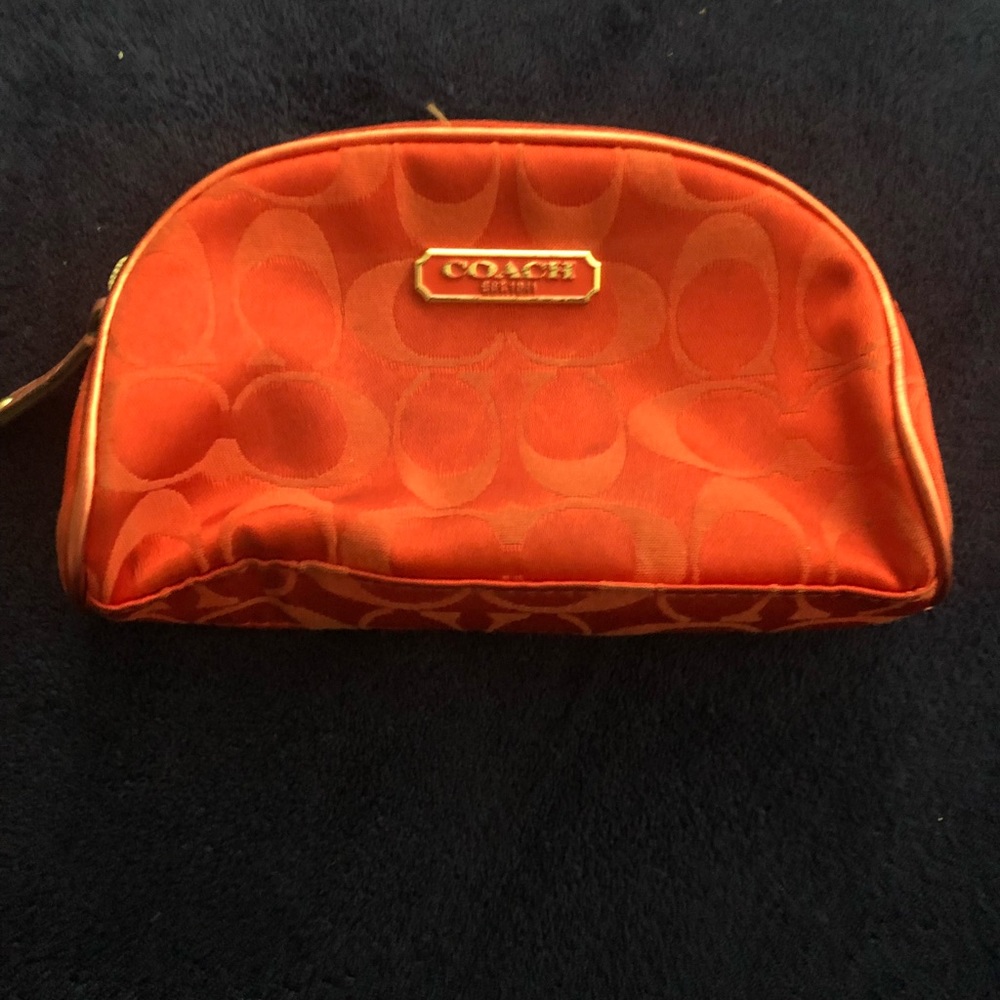 Coach make up bag